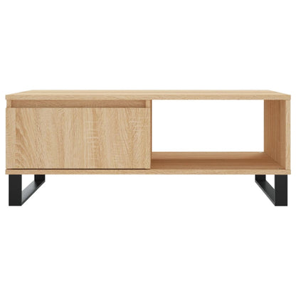 vidaXL Coffee Table Sonoma Oak 90x60x35 cm Engineered Wood