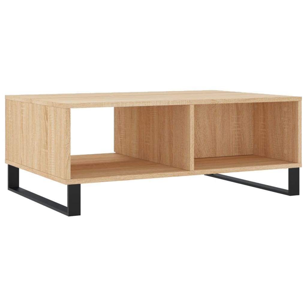 vidaXL Coffee Table Sonoma Oak 90x60x35 cm Engineered Wood