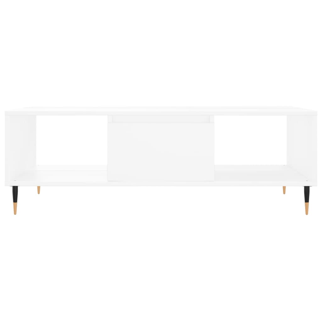 vidaXL Coffee Table White 104x60x35 cm Engineered Wood