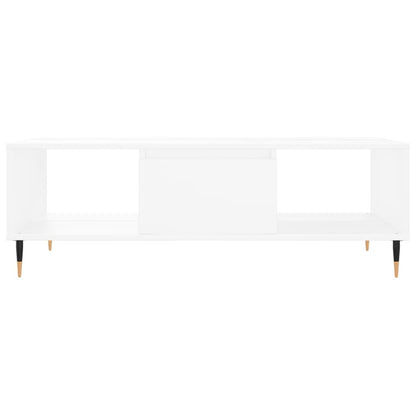 vidaXL Coffee Table White 104x60x35 cm Engineered Wood