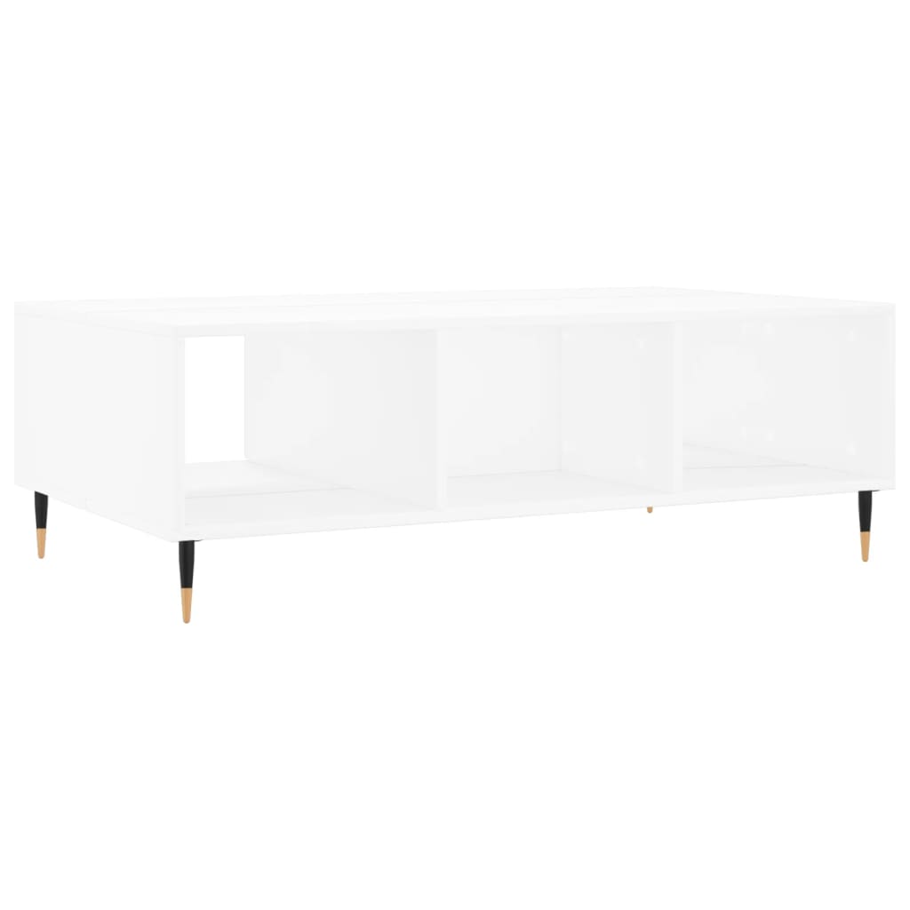 vidaXL Coffee Table White 104x60x35 cm Engineered Wood