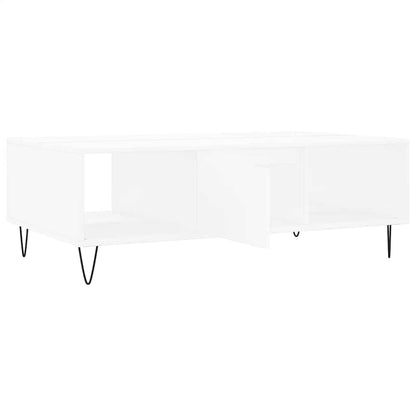 vidaXL Coffee Table White 104x60x35 cm Engineered Wood