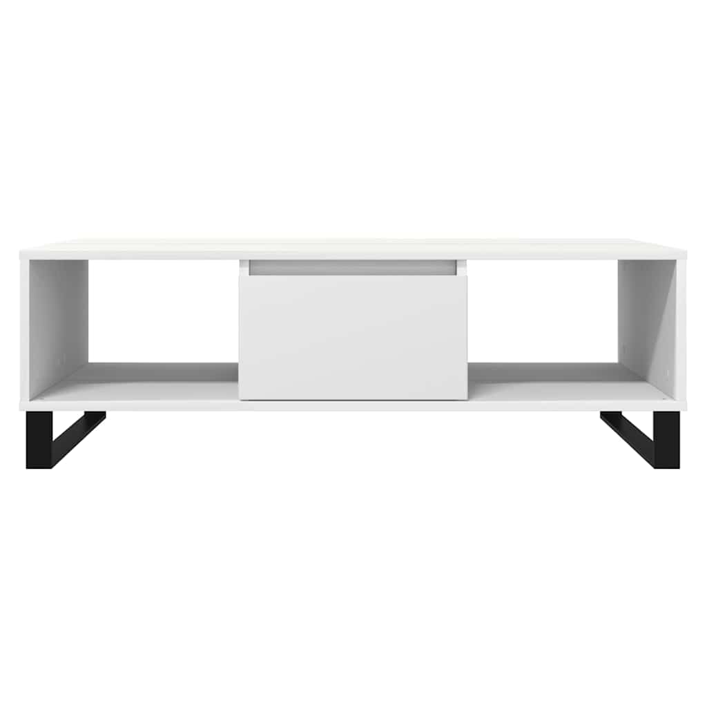 vidaXL Coffee Table White 104x60x35 cm Engineered Wood