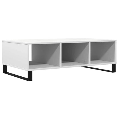 vidaXL Coffee Table White 104x60x35 cm Engineered Wood