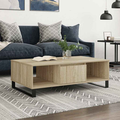 vidaXL Coffee Table Sonoma Oak 104x60x35 cm Engineered Wood