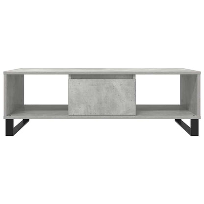 vidaXL Coffee Table Concrete Grey 104x60x35 cm Engineered Wood