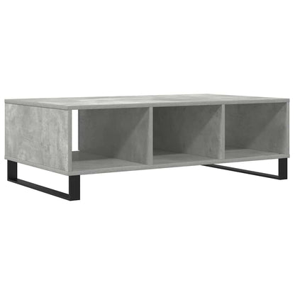 vidaXL Coffee Table Concrete Grey 104x60x35 cm Engineered Wood