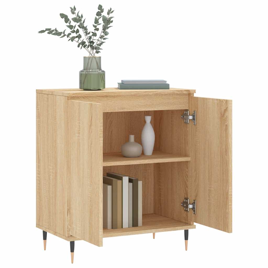 vidaXL Sideboard Sonoma Oak 60x35x70 cm Engineered Wood