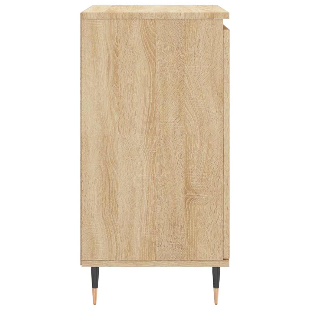 vidaXL Sideboard Sonoma Oak 60x35x70 cm Engineered Wood