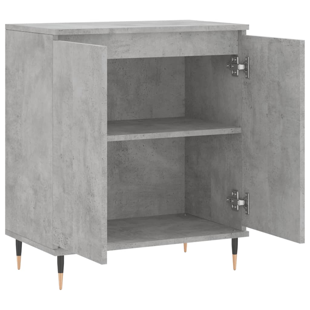 vidaXL Sideboard Concrete Grey 60x35x70 cm Engineered Wood