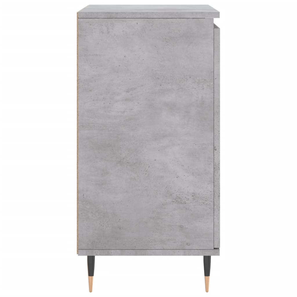 vidaXL Sideboard Concrete Grey 60x35x70 cm Engineered Wood