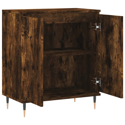 vidaXL Sideboard Smoked Oak 60x35x70 cm Engineered Wood