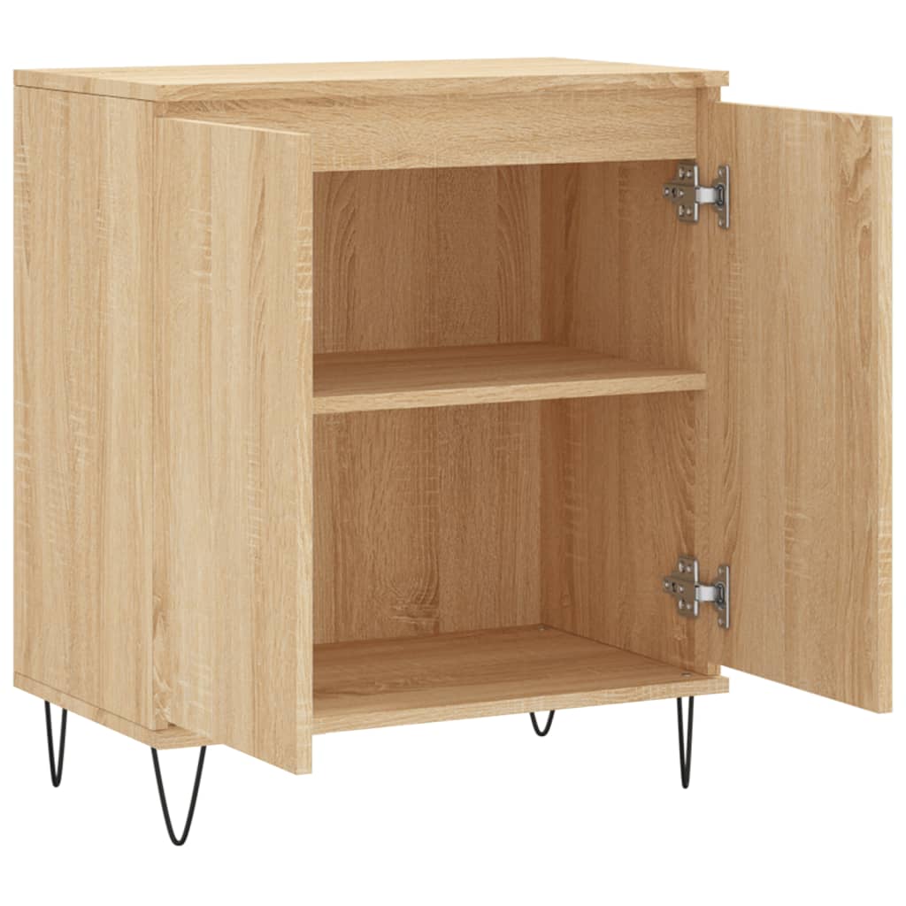vidaXL Sideboard Sonoma Oak 60x35x70 cm Engineered Wood
