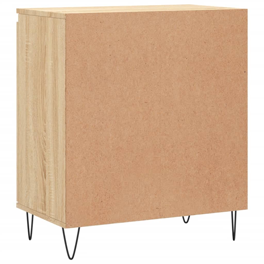 vidaXL Sideboard Sonoma Oak 60x35x70 cm Engineered Wood