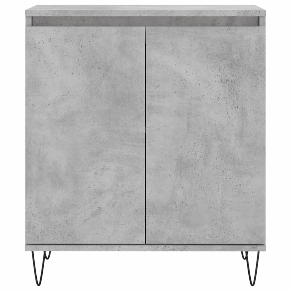 vidaXL Sideboard Concrete Grey 60x35x70 cm Engineered Wood