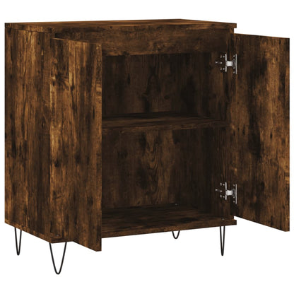 vidaXL Sideboard Smoked Oak 60x35x70 cm Engineered Wood