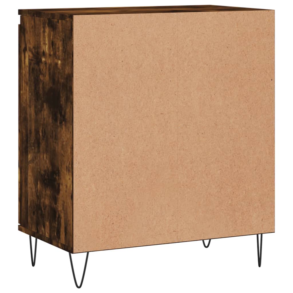 vidaXL Sideboard Smoked Oak 60x35x70 cm Engineered Wood