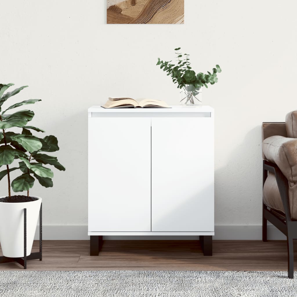 vidaXL Sideboard White 60x35x70 cm Engineered Wood