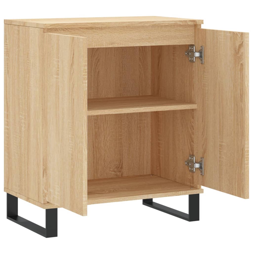 vidaXL Sideboard Sonoma Oak 60x35x70 cm Engineered Wood