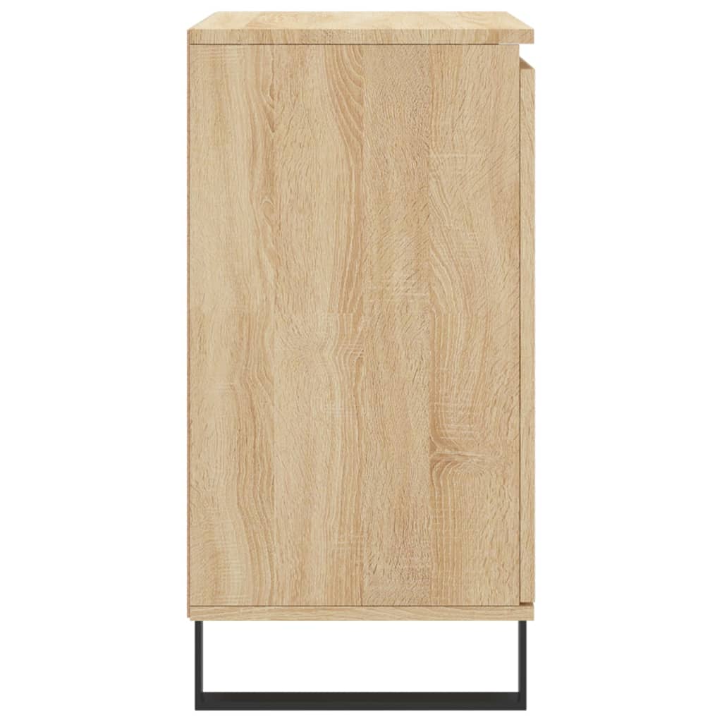 vidaXL Sideboard Sonoma Oak 60x35x70 cm Engineered Wood