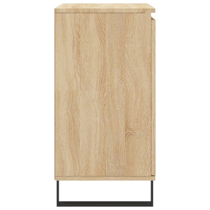vidaXL Sideboard Sonoma Oak 60x35x70 cm Engineered Wood