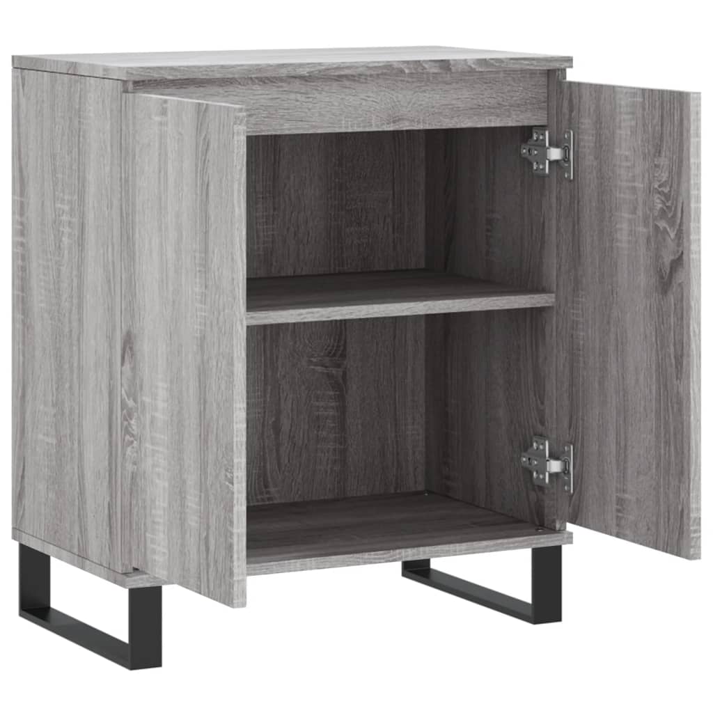vidaXL Sideboard Grey Sonoma 60x35x70 cm Engineered Wood