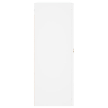 vidaXL Wall Mounted Cabinet White 69.5x34x90 cm