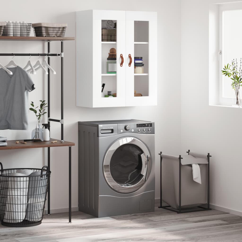 vidaXL Wall Mounted Cabinet White 69,5x34x90 cm