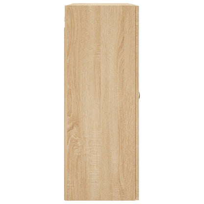 vidaXL Wall Mounted Cabinet Sonoma Oak 69,5x34x90 cm
