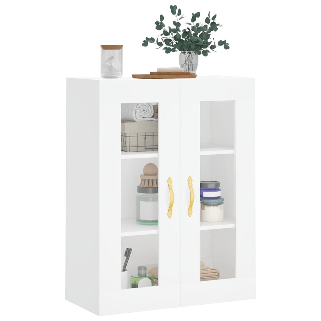 vidaXL Wall Mounted Cabinet White 69,5x34x90 cm