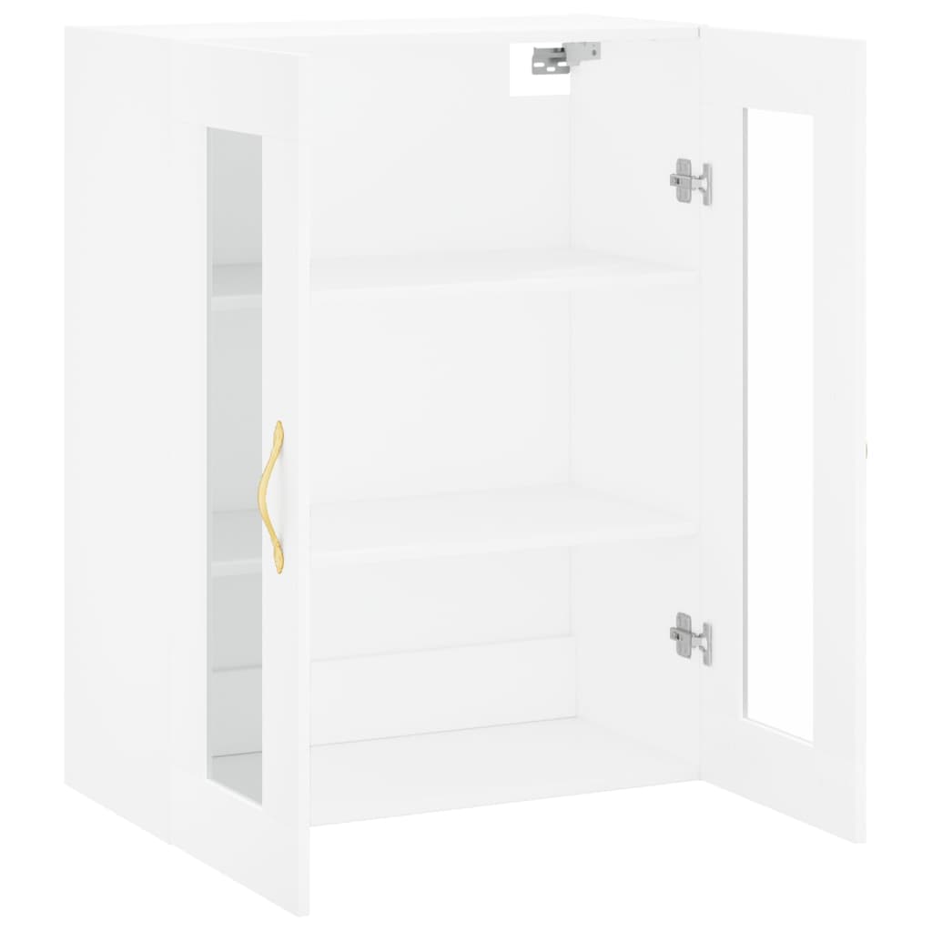 vidaXL Wall Mounted Cabinet White 69,5x34x90 cm