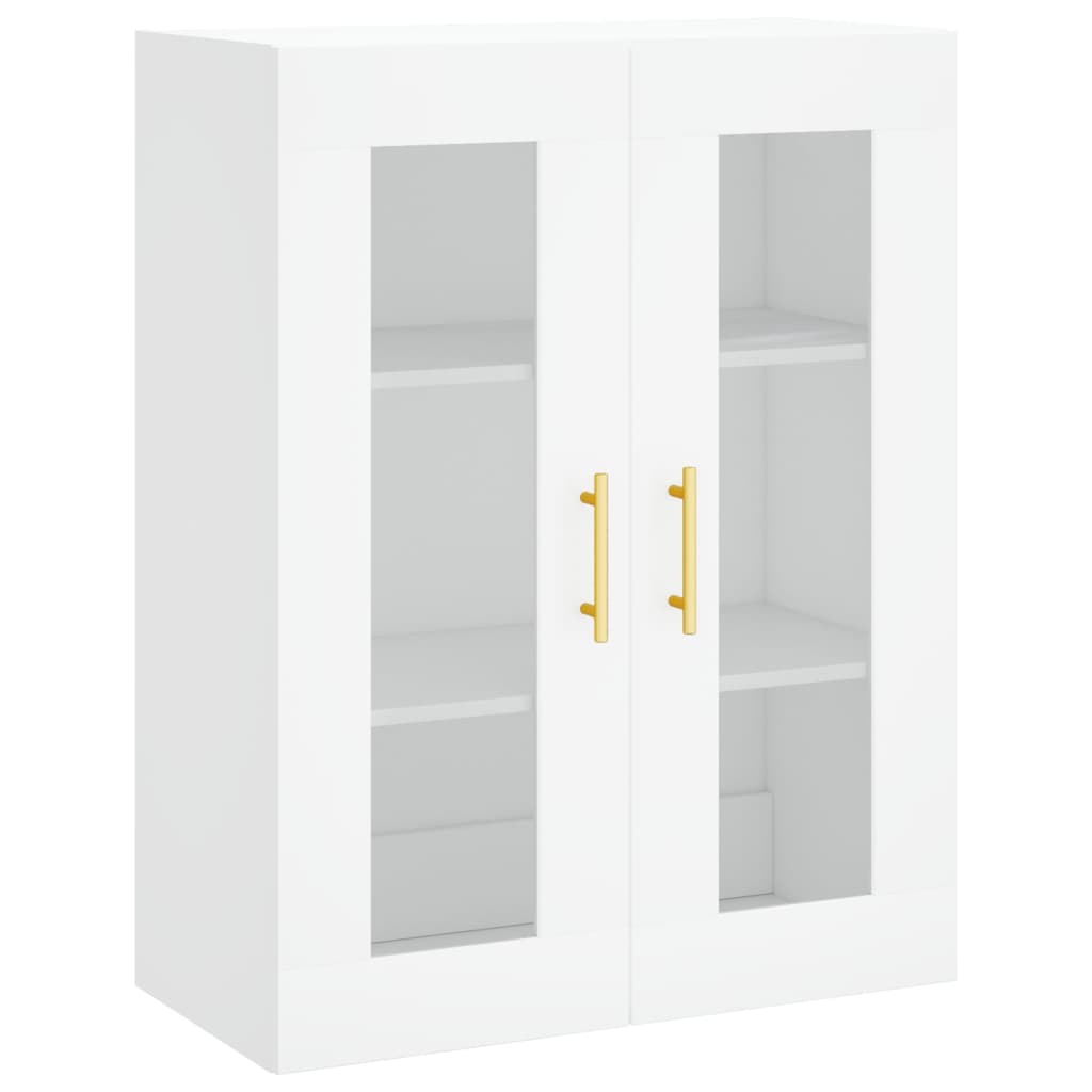 vidaXL Wall Mounted Cabinet White 69.5x34x90 cm