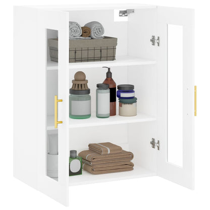vidaXL Wall Mounted Cabinet White 69,5x34x90 cm