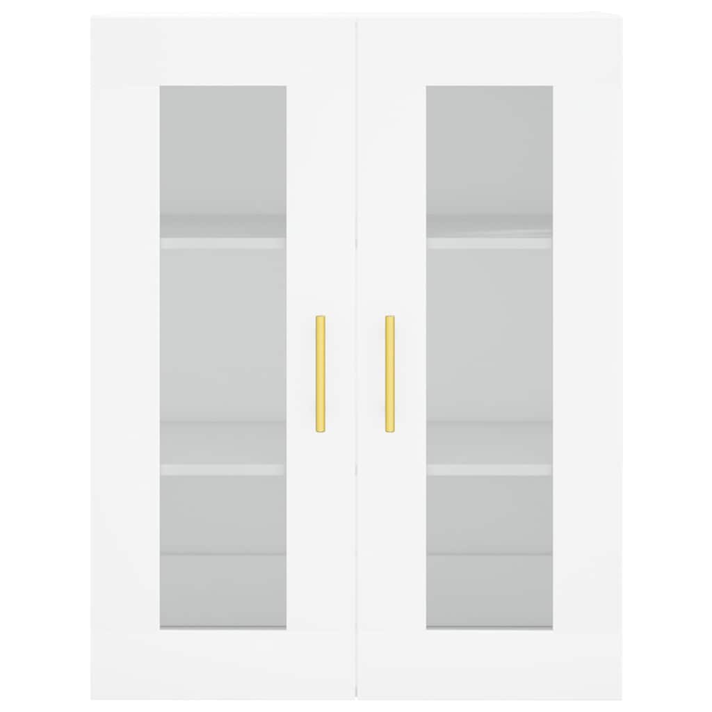 vidaXL Wall Mounted Cabinet White 69.5x34x90 cm