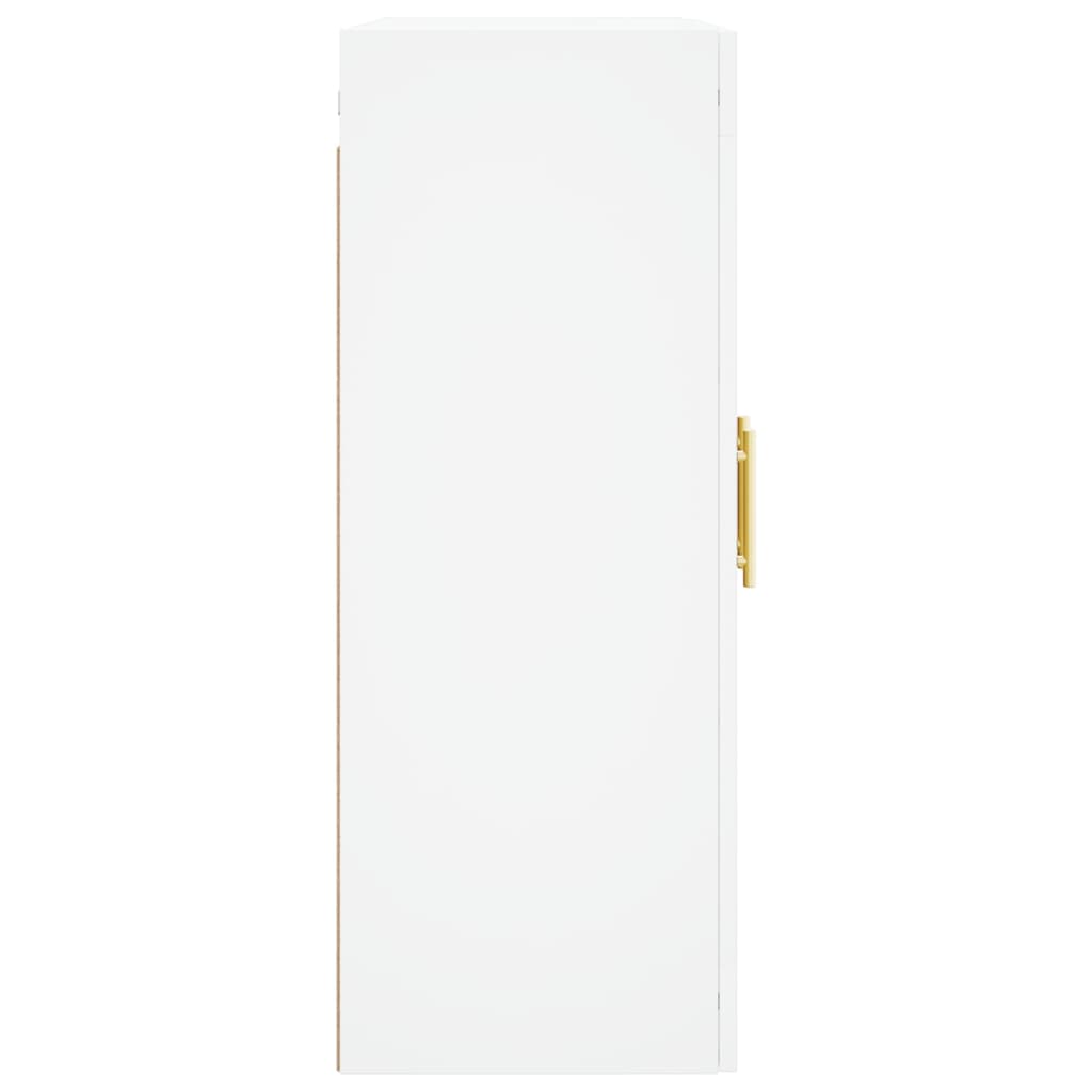 vidaXL Wall Mounted Cabinet White 69.5x34x90 cm