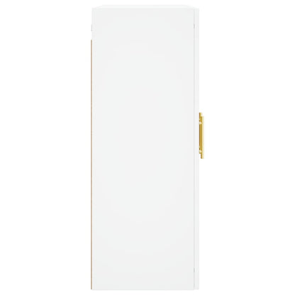 vidaXL Wall Mounted Cabinet White 69.5x34x90 cm