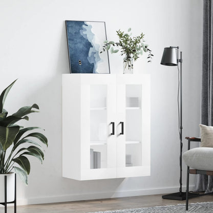 vidaXL Wall Mounted Cabinet White 69,5x34x90 cm