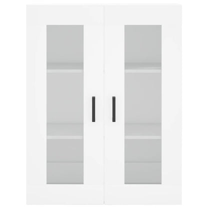 vidaXL Wall Mounted Cabinet White 69.5x34x90 cm