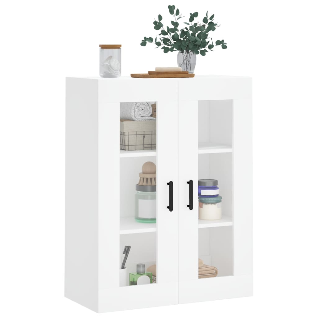 vidaXL Wall Mounted Cabinet White 69,5x34x90 cm