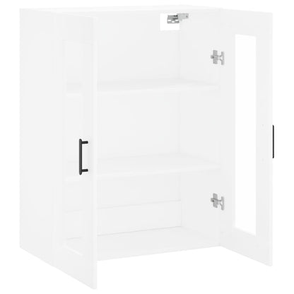 vidaXL Wall Mounted Cabinet White 69,5x34x90 cm