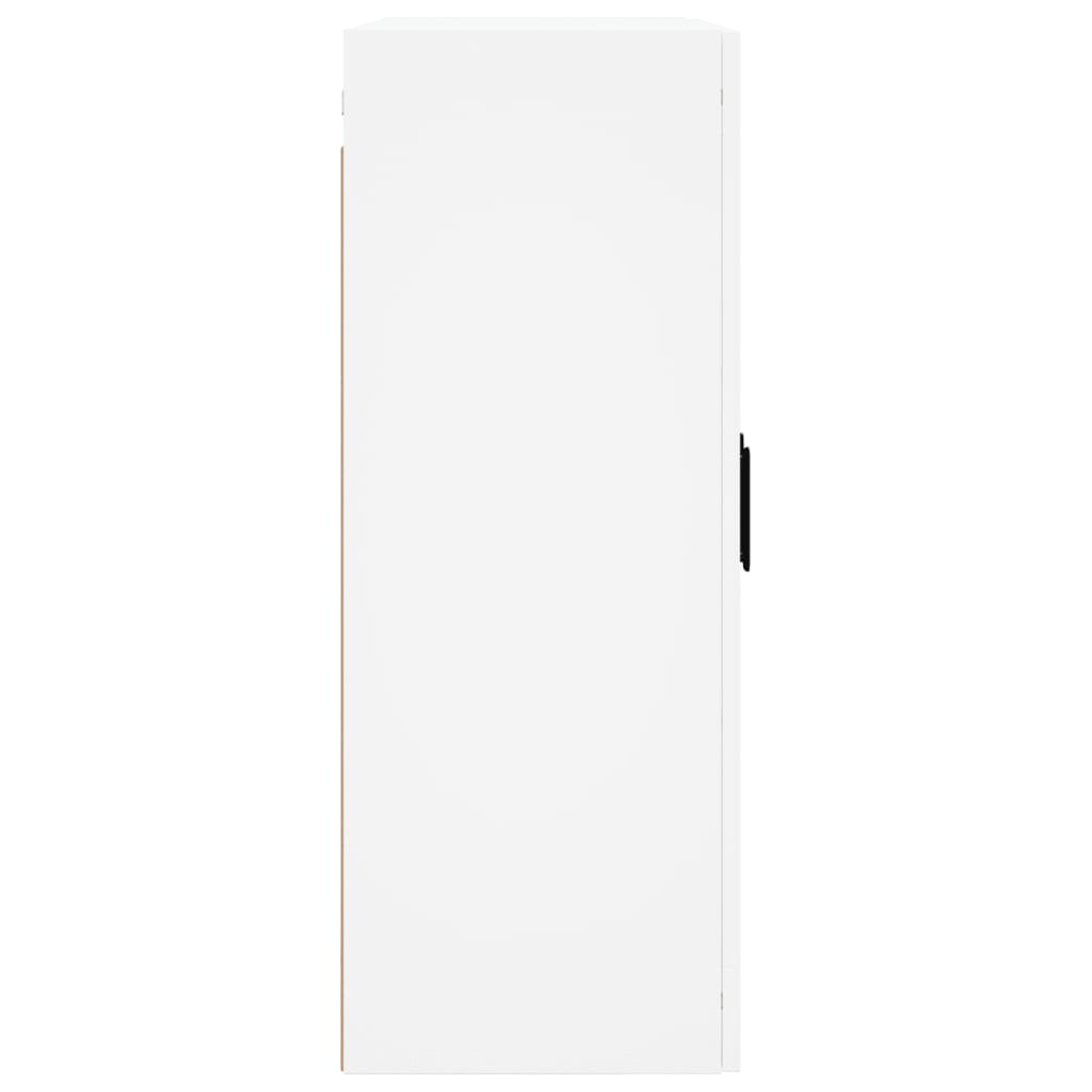 vidaXL Wall Mounted Cabinet White 69,5x34x90 cm