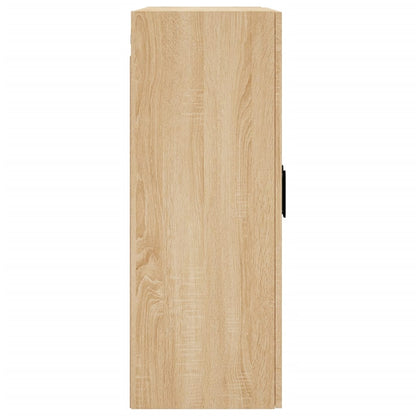vidaXL Wall Mounted Cabinet Sonoma Oak 69,5x34x90 cm