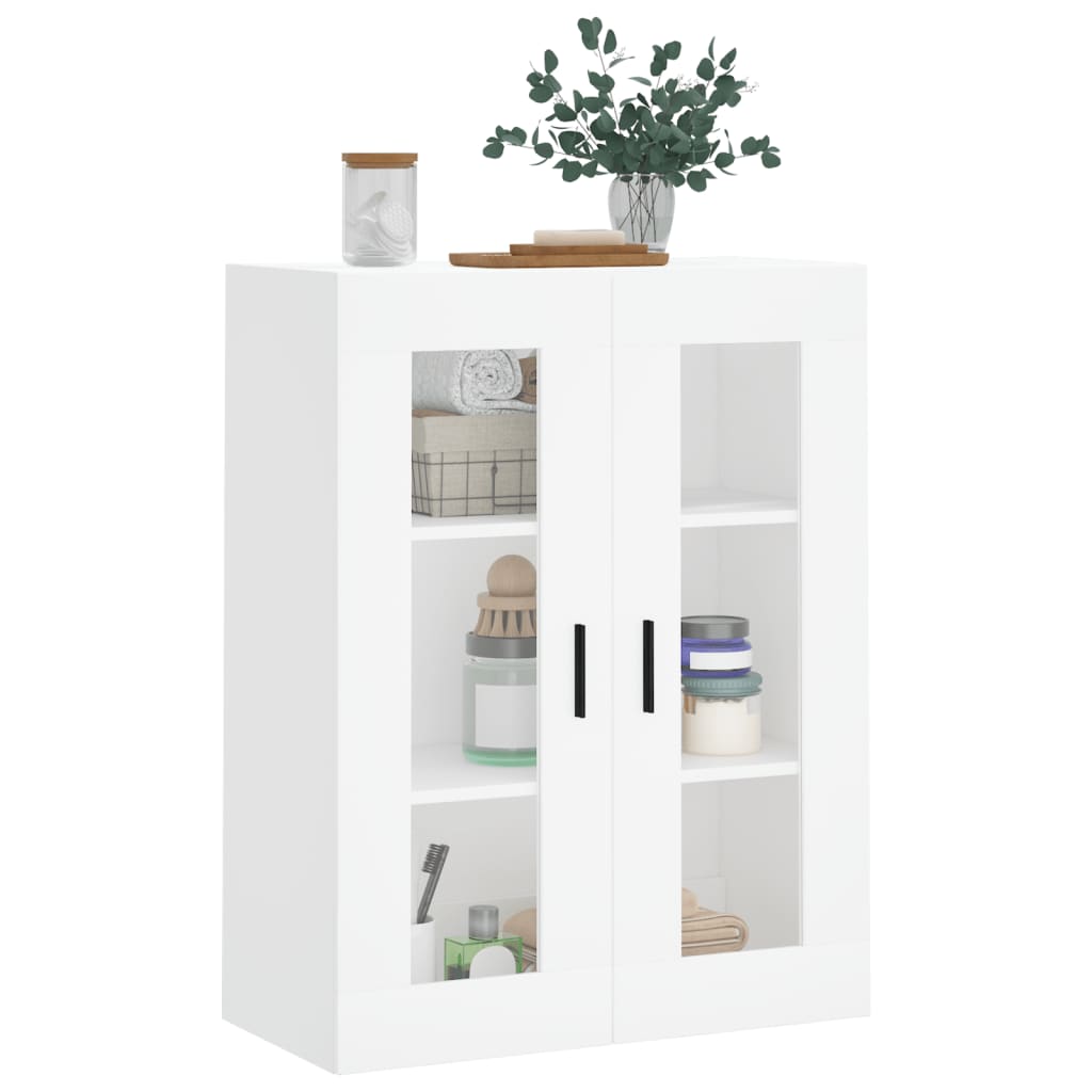 vidaXL Wall Mounted Cabinet White 69,5x34x90 cm