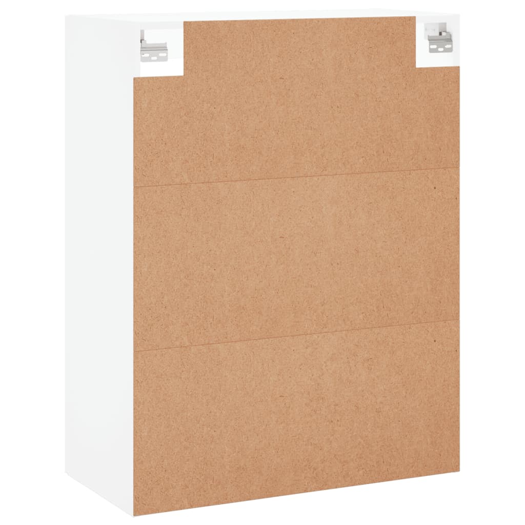 vidaXL Wall Mounted Cabinet White 69,5x34x90 cm