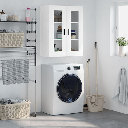vidaXL Wall Mounted Cabinet White 69,5x34x90 cm