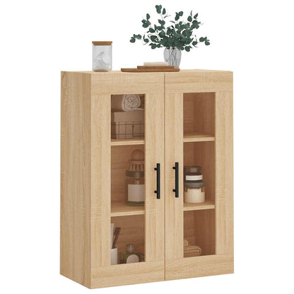 vidaXL Wall Mounted Cabinet Sonoma Oak 69,5x34x90 cm