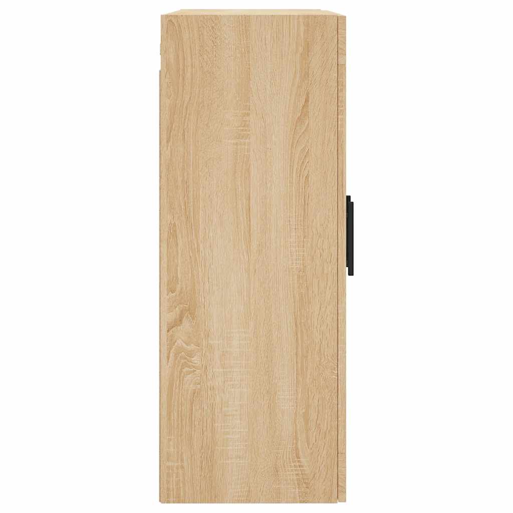 vidaXL Wall Mounted Cabinet Sonoma Oak 69.5x34x90 cm