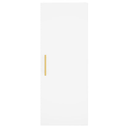 vidaXL Wall Mounted Cabinet White 34.5x34x90 cm