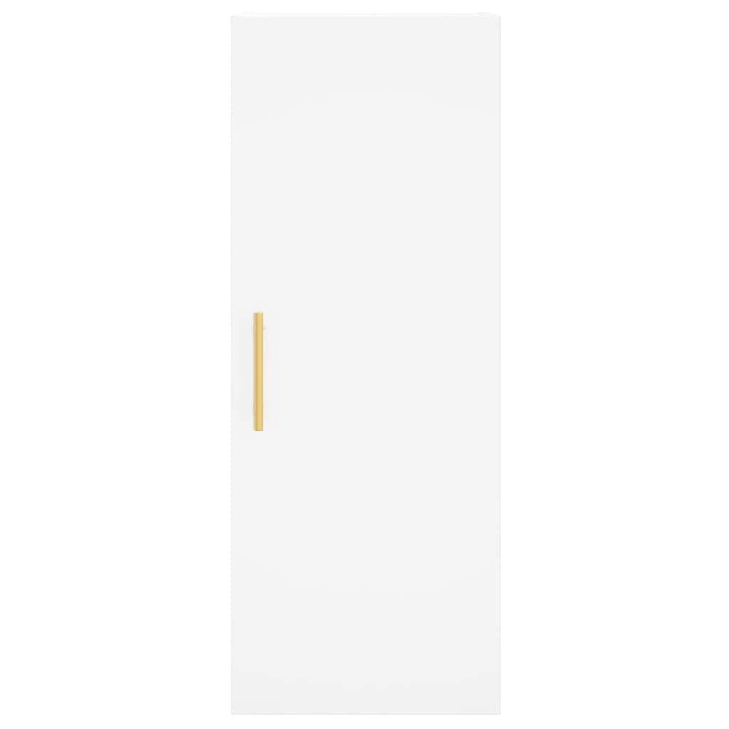 vidaXL Wall Mounted Cabinet White 34,5x34x90 cm