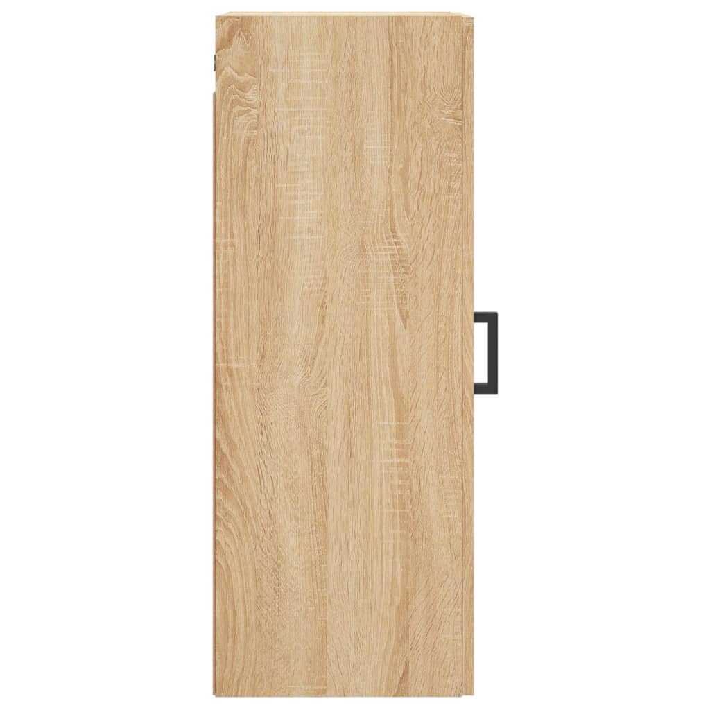 vidaXL Wall Mounted Cabinet Sonoma Oak 34.5x34x90 cm